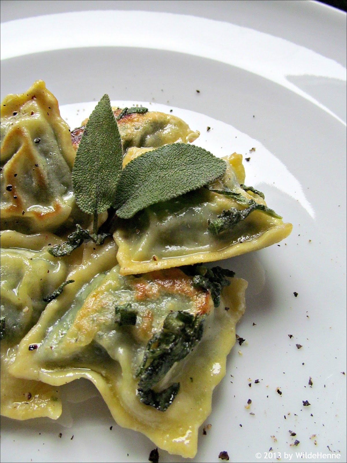 Ravioli Mit PilzfüLlung Und SahnesoßE - Rezepte Suchen